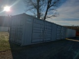40' High Cube Container w/ 2 Large Sude Doors