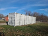 40' High Cube Container w/ 4 Side Doors