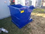 Blue Dump Hopper