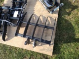 Lanty Mini Excavator Rake Attachment