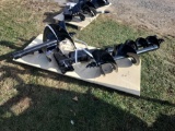 Lanty Mini Excavator Auger Attachment w/ 2 Bits