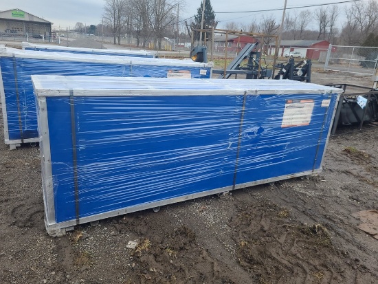AGT 40' x 40' Peaked Roof Container Shelter
