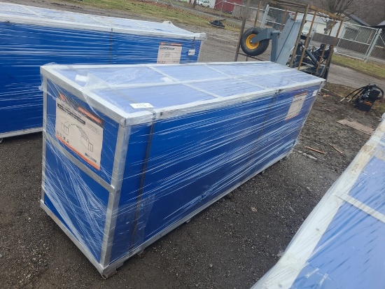 AGT 40' x 40' Peaked Roof Container Shelter