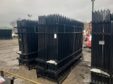 AGT 24 - 10' Sections Garden Fence w/ Hardware & Posts