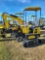 AGT QH12 Mini Excavator - Yellow