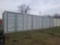 40' High Cube Shipping Container w/ 4 Side Doors