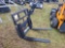 Wolverine Mini Skid Loader Fork Attachment