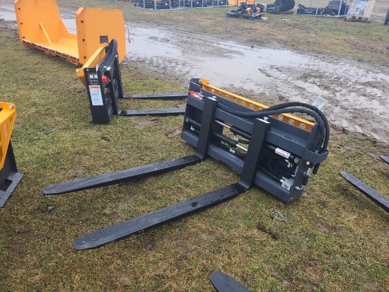 Wolverine Fork Attachment w/ Hydraulic Adjustable Forks