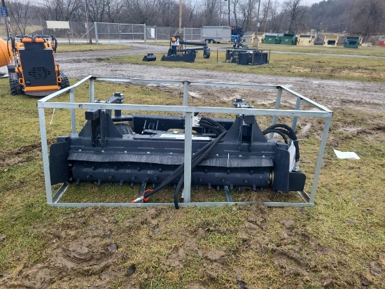 Landhonor 72" Power Rake w/ Controls