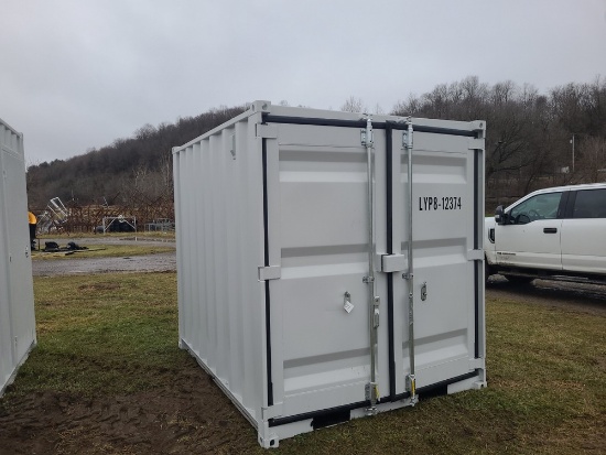 8' Container w/ Man Door & Window