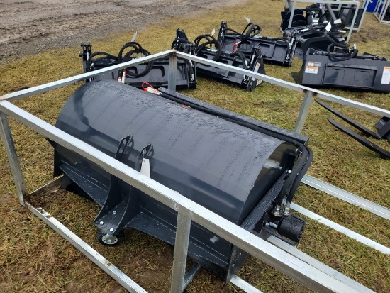 Wolverine 48" Box Broom for Mini Skid Loader