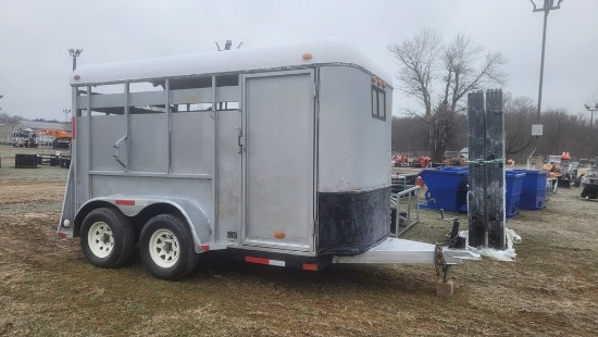 1995 Monarch 12' Stock Trailer - No Title