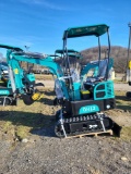 AGT QH12 Mini Excavator - Green