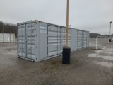 40' High Cube Container w/ 2 Side Doors