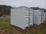 9' Container w/ Man Door & Window