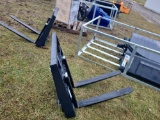 Wolverine Mini Skid Loader Fork Attachment