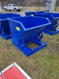Blue Dump Hopper