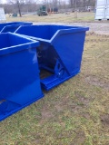 Blue Dump Hopper