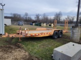 2006 Kaufman 18ft Equipment Trailer - 14,000 GVW w/ OH Title