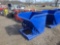 Blue Dump Hopper