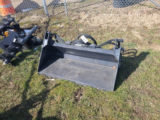 Wolverine 48" Mini Skid Loader 4 in 1 Bucket