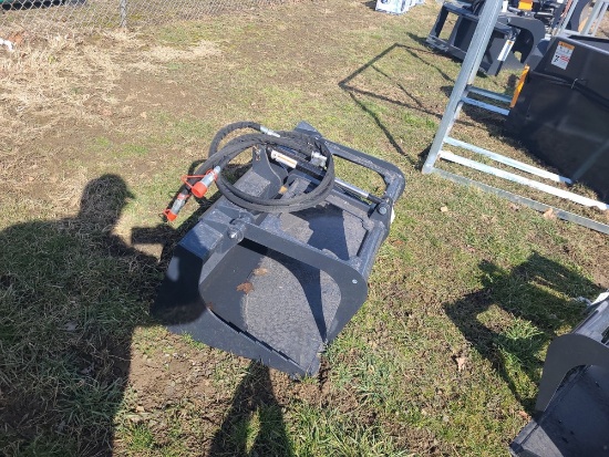 Wolverine Mini Skid Loader 44" Grapple Bucket