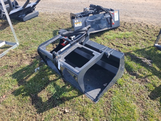 Wolverine Mini Skid Loader 44" Grapple Bucket
