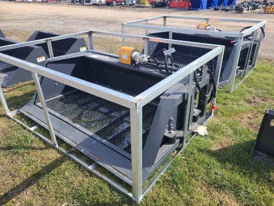 Wolverine 72" Sifting Bucket Attachment