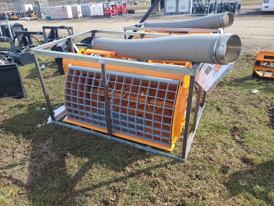 LandHonor Cement Mixer Attachment w/ Controls & Hose