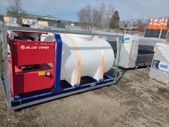 Blue Viper 4000 PSI Steam Jenny w/ Water Tank