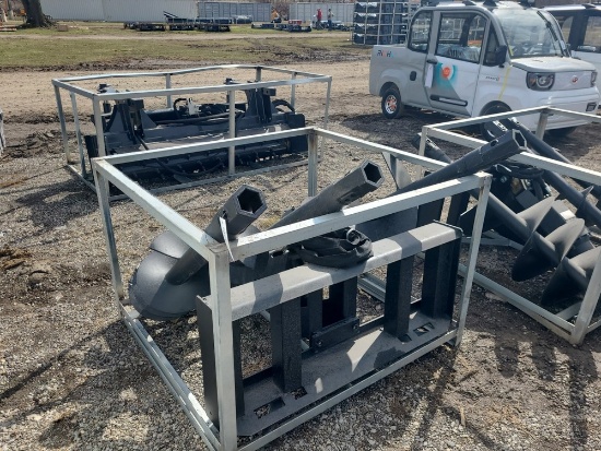 Auger Attachment w/ 3 Bits