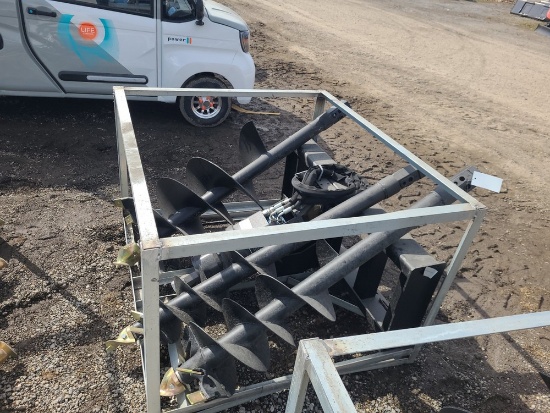 Auger Attachment w/ 3 Bits