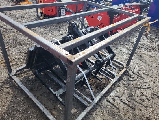 48" Skid Steer Grabber Attachment