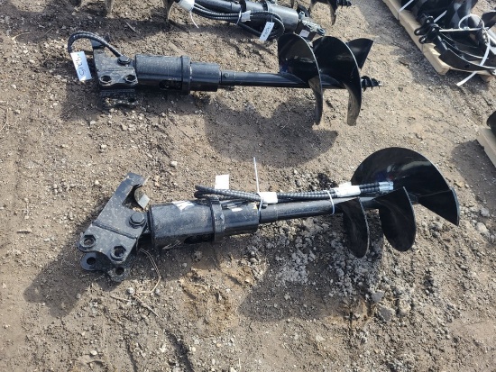 Captok Mini Excavator Auger Attachment w/ 16" Bit