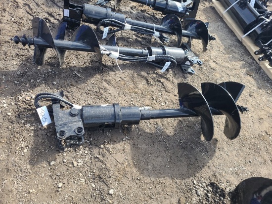 Captok Mini Excavator Auger Attachment w/ 16" Bit