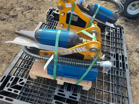 Captok Breaker Attachment for Mini Excavator