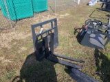 Wolverine Mini Skid Loader Fork Attachment