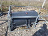 Wolverine Box Broom Attachment for Mini Skid Loader