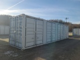 40' High Cube Container w/ 4 side doors