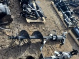 Captok Mini Excavator Auger Attachment w/ 12