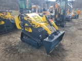 Yellow Captok CK360 Mini Skid Loader on Tracks