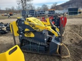 Yellow Captok CK360 Mini Skid Loader on Tracks