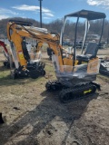 Yellow Captok CK10 Mini Excavator