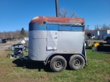 2 Horse Trailer - 10' Straight Load - No Title