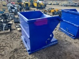 Blue Dump Hopper
