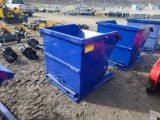 Blue Dump Hopper