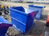 Blue Dump Hopper