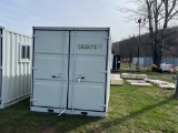 12' Storage / Office Container w/ Man Door & Window