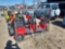 Red Leopard Double Tandem Electric Scooter w/ Charger