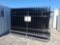 22 Pcs Diggit 10'L x 7'H Wrought Iron Site Fence w/ Posts & Hardware